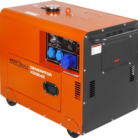 Generator electric diesel monofazat 230V KraftDele KD3242, 7 kW maxim, cu ATS inclus și pornire electrică - Img 5