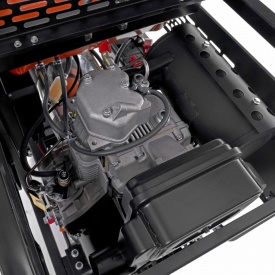 Generator electric monofazat diesel KraftDele KD169, 9 kW, 230V, priză 32A, AVR, pornire electrică și manuală - Img 12
