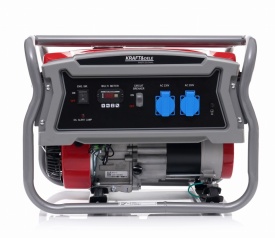 Generator electric monofazat KraftDele KD632, 3 kW putere nominală / 3,2 kW maxim, 230V, benzină, cadru deschis - Img 2