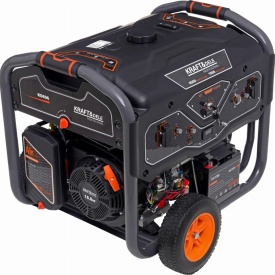 Generator electric monofazat KraftDele KD696, 230V, 6,5 kW / 7 kW, pornire mecanică și electrică
