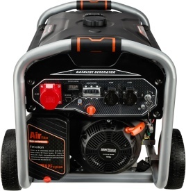 Generator electric trifazat pe benzină KraftDele KD3122, 9 kW, 230V/400V/12V, pornire electrică și manuală - Img 4