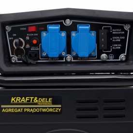 Generator inverter monofazat KraftDele KD194, 4,8 kW, 230V, cu sinusoidă pură pentru alimentare de rezervă acasă, camping și echipamente sensibile - Img 11