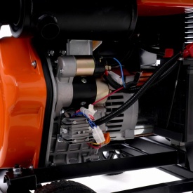 Generator monofazat KraftDele KD168, 7,5 kW, 230V, pornire manuală și electrică, pentru alimentare de rezervă - Img 6