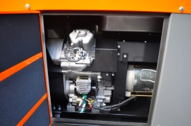 Generator profesional trifazic DIESEL KraftDele KD154 – 17/18 kW, 230V/400V, V-Twin 2 cilindri, AVR, Pornire electrică, 100% Cupru - Img 7