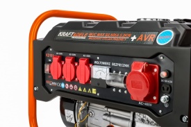 Generator Profesional Trifazic KraftDele KD161 – 3500W, 380V/230V/12V, Bobinaj Cupru – Putere Stabilă pentru Șantier și Backup Casnic - Img 3