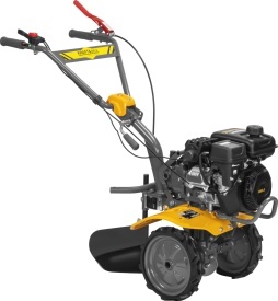 Glebogryzătoare pe benzină KraftDele KD5187, 7 kW, 400 mm, cu 12 cuțite și rariță pentru pregătirea solului