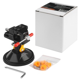 Imadă modelarscă mini rotativă cu ventuză KraftDele KD5981, 360°, pentru lucrări de precizie și prindere stabilă - Img 8