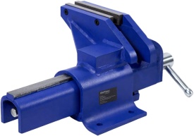 Imadlo profesional de banc KraftDele KD5995, 150 mm, corp din fonta, falci din otel, pentru atelier si lucrari mecanice - Img 9