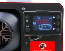 Încălzitor cu ulei sau motorină tip Sirocou Webasco 8 kW 230V/12V cu cameră de ardere închisă VERKE V80060 – Kraft&Dele