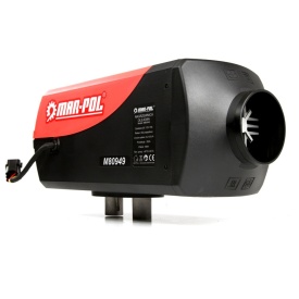 Încălzitor pe motorină Mar-Pol M80949, 8 kW, 12V, tip Webasto / Sirocou, cu afișaj LCD, telecomandă și protecție la supraîncălzire