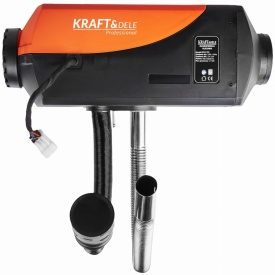 Încălzitor staționar pe motorină 8 kW 12V KraftDele KD11781, cu LCD, telecomandă și rezervor 10L - Img 12