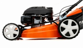 Kosiarka pe benzină KraftDele KD5081, 6,6 kW, 173 cc, lățime tăiere 530 mm, coș 60 L, reglaj 25-75 mm - Img 12