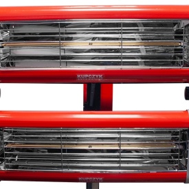 Lampă de întărire a vopselei cu infraroșu 2000W PP-2000 - Img 5