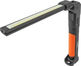 Lampă de lucru LED 700 lm MaxRom, acumulator 2000 mAh, lumină COB + SMD, 6500 K, pentru atelier și intervenții auto - Img 5