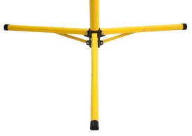 Lampă de lucru LED Mar-Pol 2x100W 230V cu stativ telescopic dublu, IP65, lumină 4000K pentru șantier, atelier și exterior - Img 2