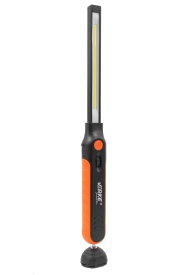 Lampă de lucru LED MaxRom 1000 lm, acumulator 2600 mAh, lumină COB + spot, încărcare rapidă pentru atelier și vulcanizare - Img 5