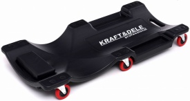 Leżancă atelier auto pe roți 36 inch KraftDele KD350, ergonomică, cu 6 roți pivotante și suport moale pentru cap - Img 7