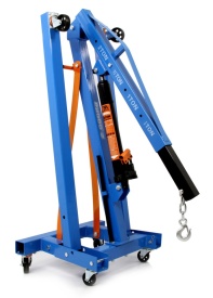 Macara de atelier hidraulică Mar-Pol M80405C, capacitate maximă 2T, braț reglabil în 4 trepte, pliabilă - Img 4