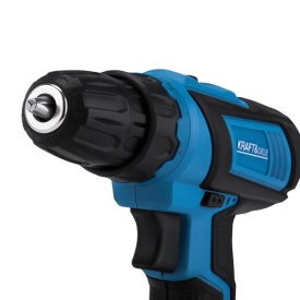 Mașină de găurit și înșurubat cu acumulator KraftDele KD3355, 21V, 2 baterii 2Ah, cu accesorii și valiză - Img 2