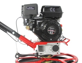 Mașină de șlefuit beton BPM-60A M79504 – 6.5 CP, diametru 600mm, motor OHV 4 timpi, inel protecție, mâner pliabil - Img 7