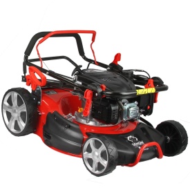 Mașină de tuns iarba cu autopropulsie DEMON 48cm – motor LONCIN LC139, 6 CP, 12 funcții în 1, coș 60L, mulcire și evacuare laterală - Img 5