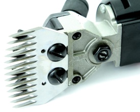 Mașină electrică de tuns oi Mar-Pol 350W, cu viteză 2600 rpm, sistem de ventilație și schimbare rapidă a lamelor - Img 3