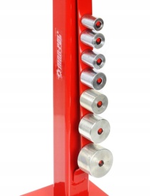 Mașină manuală de îndoit țevi, profile și bare Mar-Pol M55680, 26 kg, cu 7 profile incluse, unghi de îndoire până la 180° - Img 2