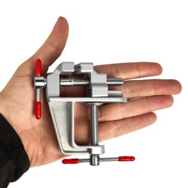 Menghină de masă KraftDele KD10681, 35 mm, compactă, din oțel, pentru atelier, modelism și lucrări de precizie - Img 8