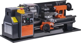 Mini strung de banc KraftDele KD5358, 550W, 0-2500 rpm, pentru prelucrare precisă metal, lemn și plastic - Img 3