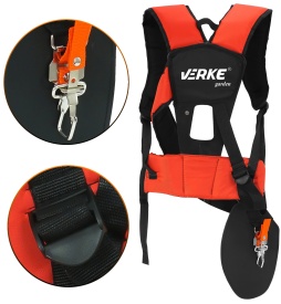 Motocoasă pe benzină MaxRom BC530B cu sistem anti-vibrații, 52 cc, 2,5 CP, ham inclus și accesorii pentru tuns iarbă și vegetație densă - Img 10