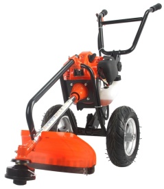 Motocoasa pe roti, masina de tuns iarba 2CP 1.4Kw 42cm XM83107 + casca protectie – Kraft&Dele