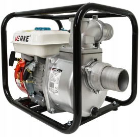 Motopompă de apă VERKE 3 inch, 48000 l/h, motor 4 timpi 6,5 CP, înălțime de pompare 30 m - Img 7