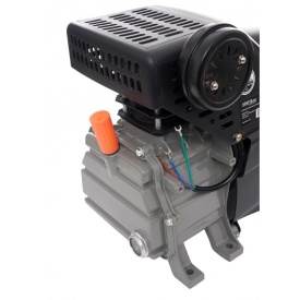 Motor electric 2.5kW cu pompa compresor de aer 8bari cu un piston 47mm 24-50L debit 270l/min – Kraft&Dele