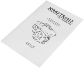 Motor pe benzină 7 CP KraftDele KD638, ax 20 mm, 210 cmc, pornire manuală pentru utilaje și echipamente de lucru - Img 11