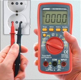 Multimetru digital True RMS MaxRom V86285, cu autorange, măsurare tensiune, curent, rezistență, capacitate, frecvență și temperatură - Img 6
