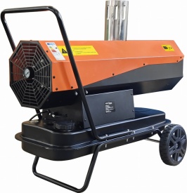 Nagrzewnică pe motorină 30 kW KraftDele KD5961, încălzire directă pentru hală, atelier, depozit și șantier - Img 12