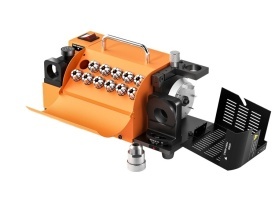 Ostrătoare electrică precisă pentru burghie spiralate 2-13 mm, 200W, KraftDele KD10197