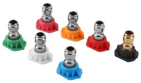 Pianownică pentru aparat de spălat cu presiune KraftDele KD1270, rezervor 1L, 7 duze, reglaj al spumei - Img 6