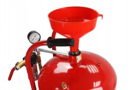 Piaskarkă sifonică Mar-Pol 38L cu manometru, regulator și odorizor de aer pentru curățare rugină, vopsea și caroserie - Img 3