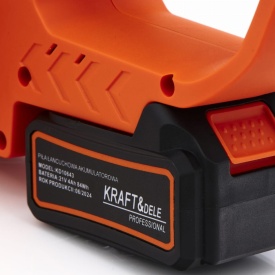 Piilă electrică cu acumulator KraftDele KD10643, 21V, 12 inch, 2 acumulatori 4Ah și accesorii incluse, pentru grădină și tăieri ușoare - Img 7