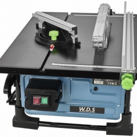 Pilă de masă KraftDele 1500W WDS2471 pentru tăieri precise în lemn, placaj și materiale derivate - Img 4