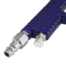 Pistol de vopsit pneumatic HVLP VERKE H-827P, duză 1,4 mm, rezervor superior 600 ml, pentru lucrări de vopsire precise - Img 6