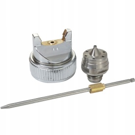 Pistol de vopsit pneumatic HVLP VERKE H-827P, duză 1,8 mm, rezervor 600 ml, pentru lucrări de vopsire precise și uniforme - Img 7