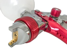 Pistol de vopsit pneumatic HVLP VERKE K-775G, duză 2,0 mm, rezervor 600 ml, pentru aplicare precisă și pulverizare uniformă - Img 12