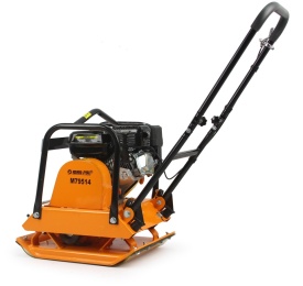 Placă compactoare 90kg MAR-POL M79514 – 6.5 CP, forță centrifugală 15kN, adâncime 30cm, motor OHV, roți demontabile, mâner pliabil - Img 4