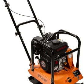 Placă compactoare pe benzină KraftDele KD1196, 7 CP, cu covor din cauciuc și roți transport, pentru pavaj, sol și lucrări de compactare - Img 4