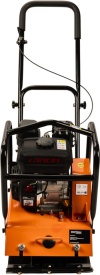 Placă compactoare pe benzină KraftDele KD1196, 7 CP, cu covor din cauciuc și roți transport, pentru pavaj, sol și lucrări de compactare - Img 9