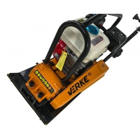 Placa compactoare pe benzina, putere 6.5cp 12 kN 72 Kg VERKE V10101 – Kraft&Dele