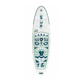 Placă de paddleboard FunWater SUP SUPFW05D Tiki 3,2m (verde) - Img 10