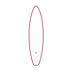 Placă de paddleboard FunWater SUP SUPFW69C 3,35m (roșu-albă) - Img 4
